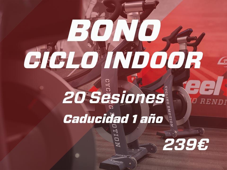 CICLO INDOOR (20 Sesiones - Caducidad 1 Año)